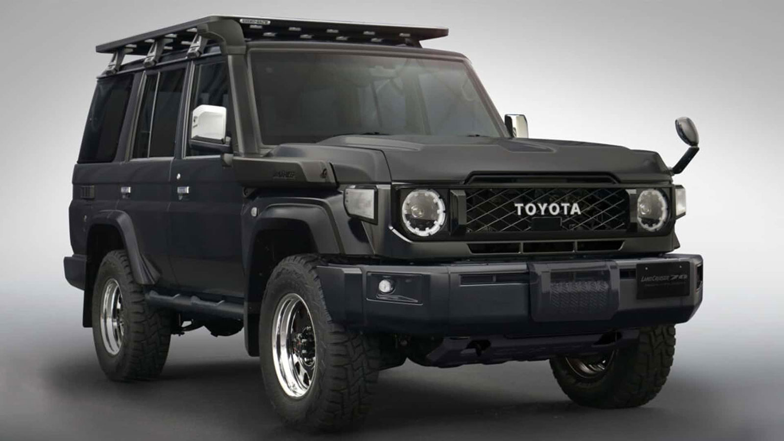 Μοναδικό Toyota Land Cruiser 70 για την 40η επέτειο του μοντέλου
